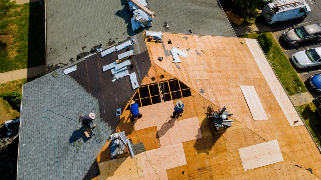 New Roof Installation New Roof Installation